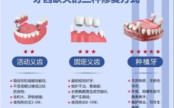 植牙修复有哪些常用的修复方式？