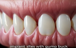 种植牙处牙龈鼓起小包