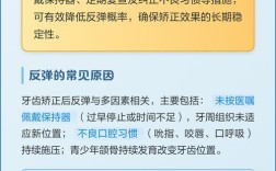 牙齿矫正一定会反弹吗