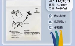 正畸橡皮圈型号图片