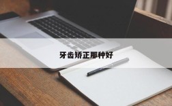 牙齿矫正那种好