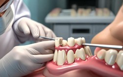 最近种植牙后上牙冠磨邻牙咋处理？