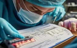 种植牙植骨手术记录中，哪些关键步骤和注意事项需牢记？