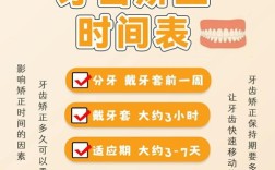 牙齿矫正的时间是多久