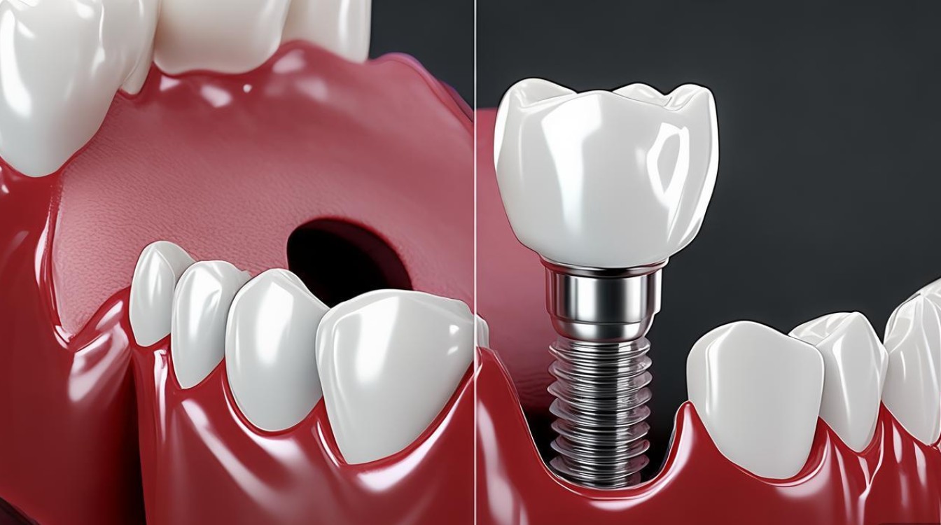 天然牙与种植牙牙周组织结构功能对比有何不同?-图1 天然牙与种植牙牙周组织结构功能对比有何不同?-图1