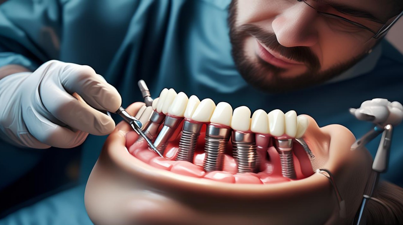 上牙多颗牙种植怎么做？效果与注意事项有哪些？-图1