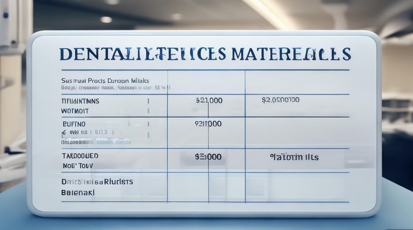 种植牙材料价格为何差异大?这份价格表能看清不同品牌费用?-图1 种植牙材料价格为何差异大?这份价格表能看清不同品牌费用?-图1