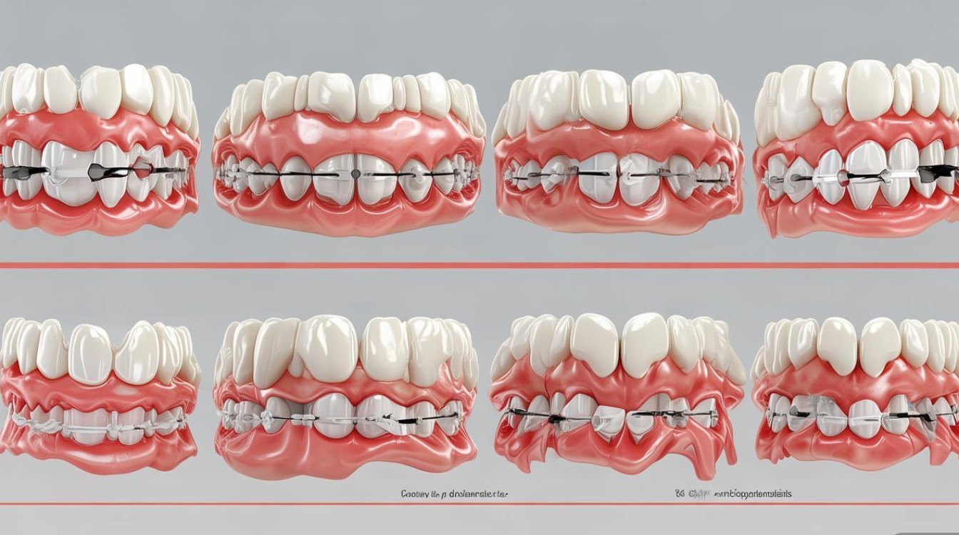 矫正牙齿的过程图片能展示哪些关键矫正阶段的变化?-图1 矫正牙齿的过程图片能展示哪些关键矫正阶段的变化?-图1