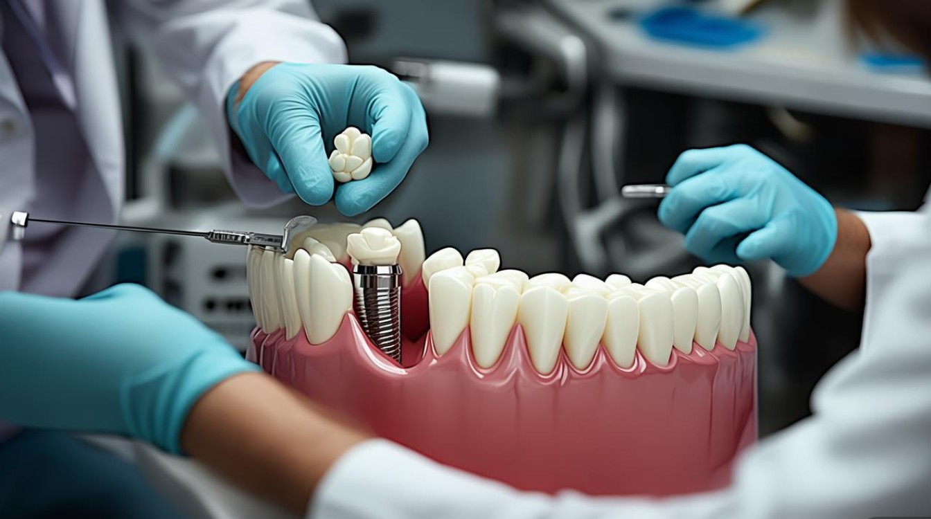 种植牙安牙冠时挤压感会影响最终效果吗？-图1