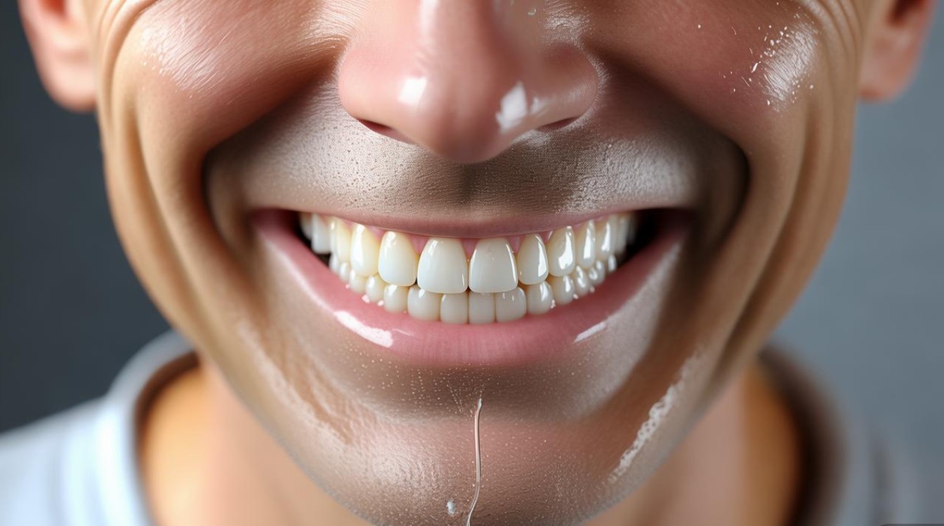 矫正后口水突然多?刚戴牙套的人咋办?-图1 矫正后口水突然多?刚戴牙套的人咋办?-图1