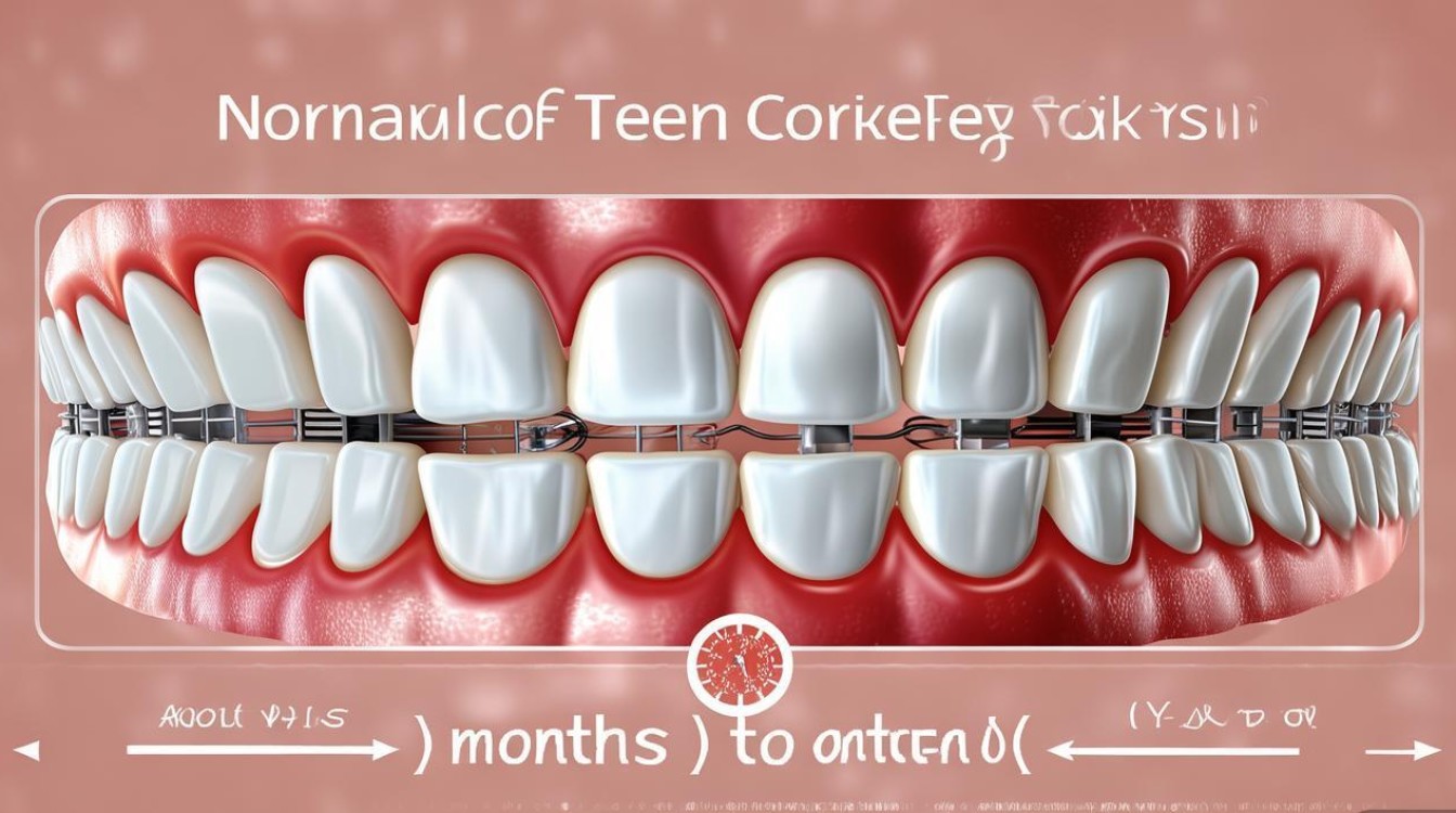 2025年正常牙齿矫正一般要多久？-图1
