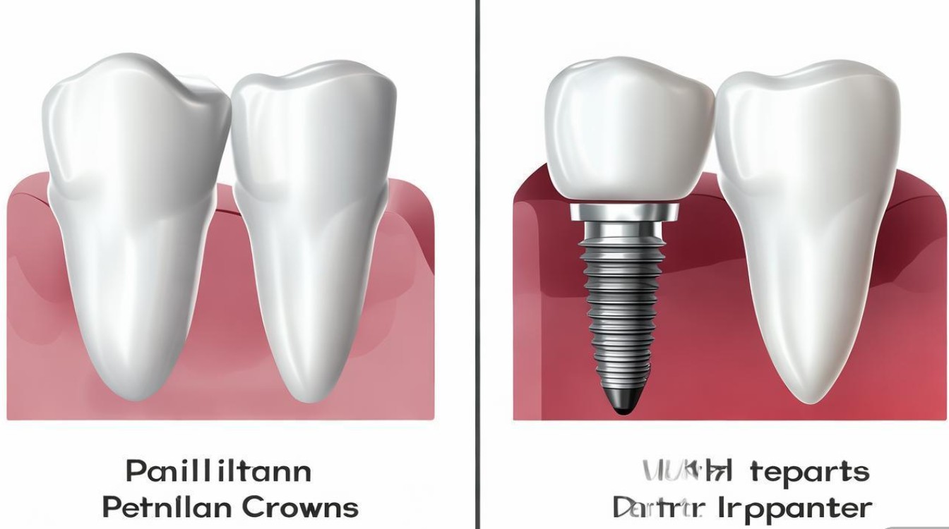 2025年烤瓷牙vs种植牙,选哪个更划算?-图1 2025年烤瓷牙vs种植牙,选哪个更划算?-图1
