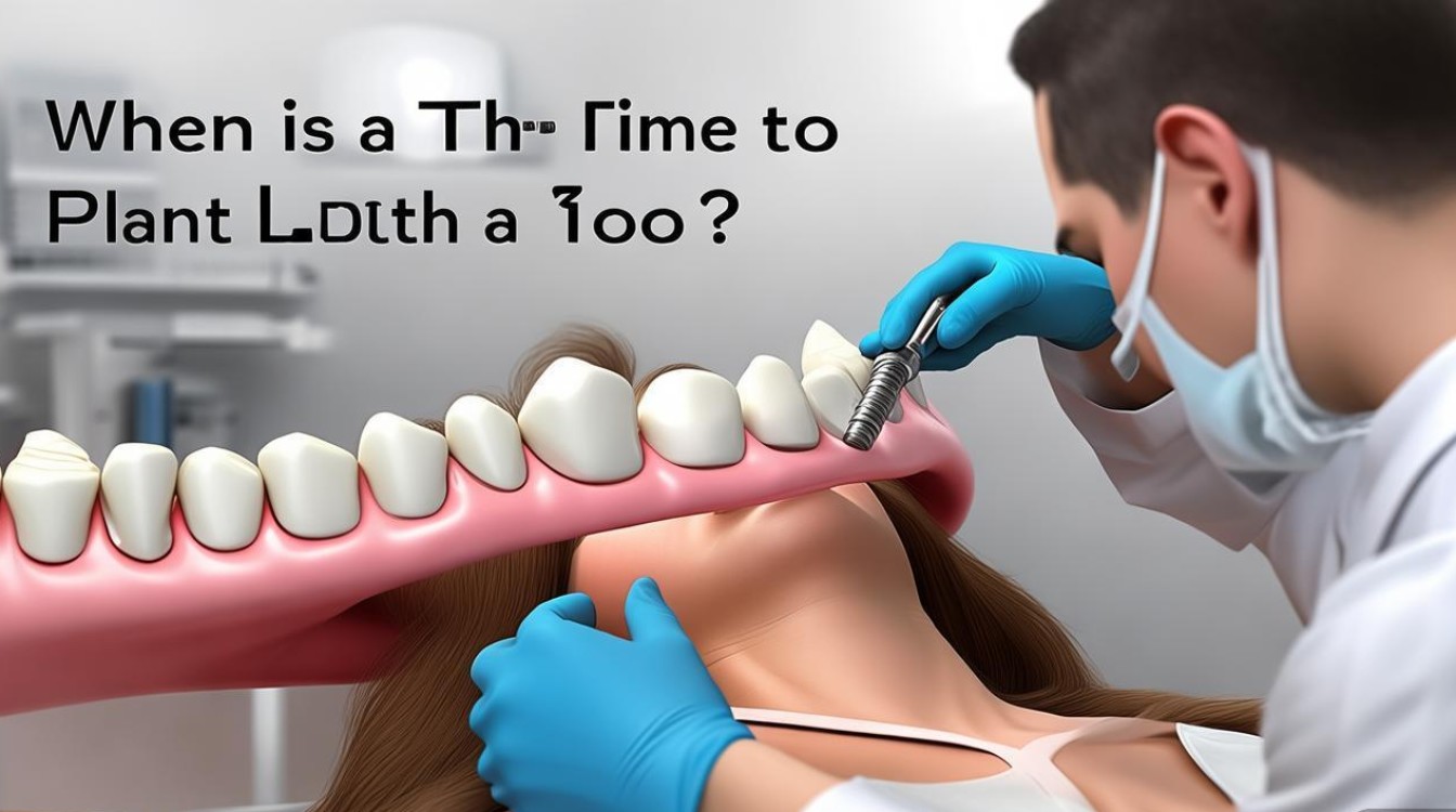 种植牙什么时候种最合适?最佳时机是什么时候?-图1 种植牙什么时候种最合适?最佳时机是什么时候?-图1