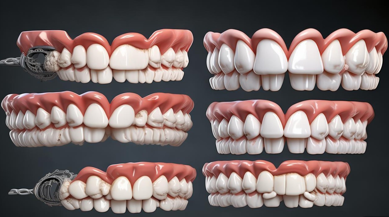 牙齿矫正过程图解，矫正步骤是怎样的？各阶段如何变化？-图1