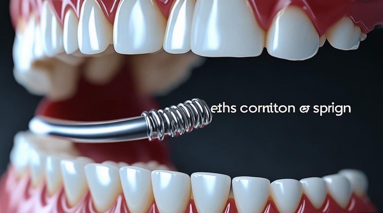 牙齿矫正弹簧的作用原理是什么？矫正效果如何？-图1