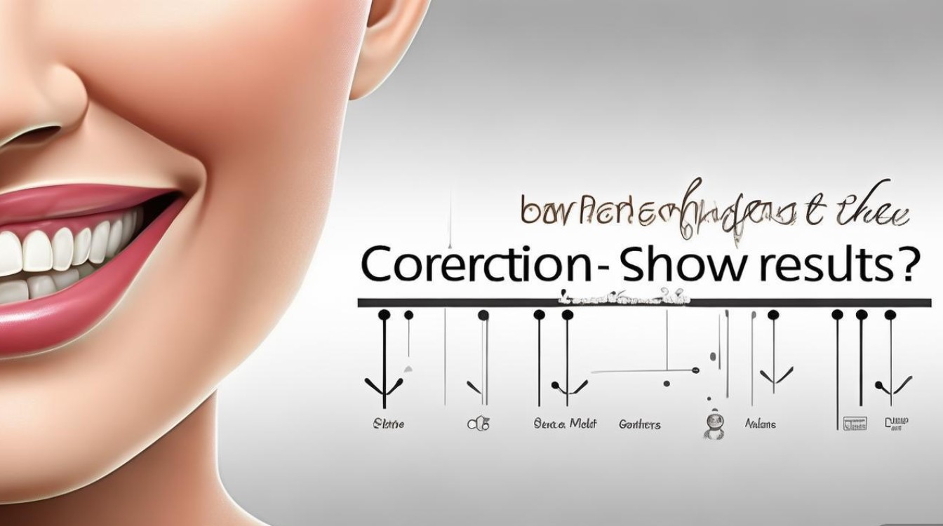 牙齿矫正多久能见效？-图1
