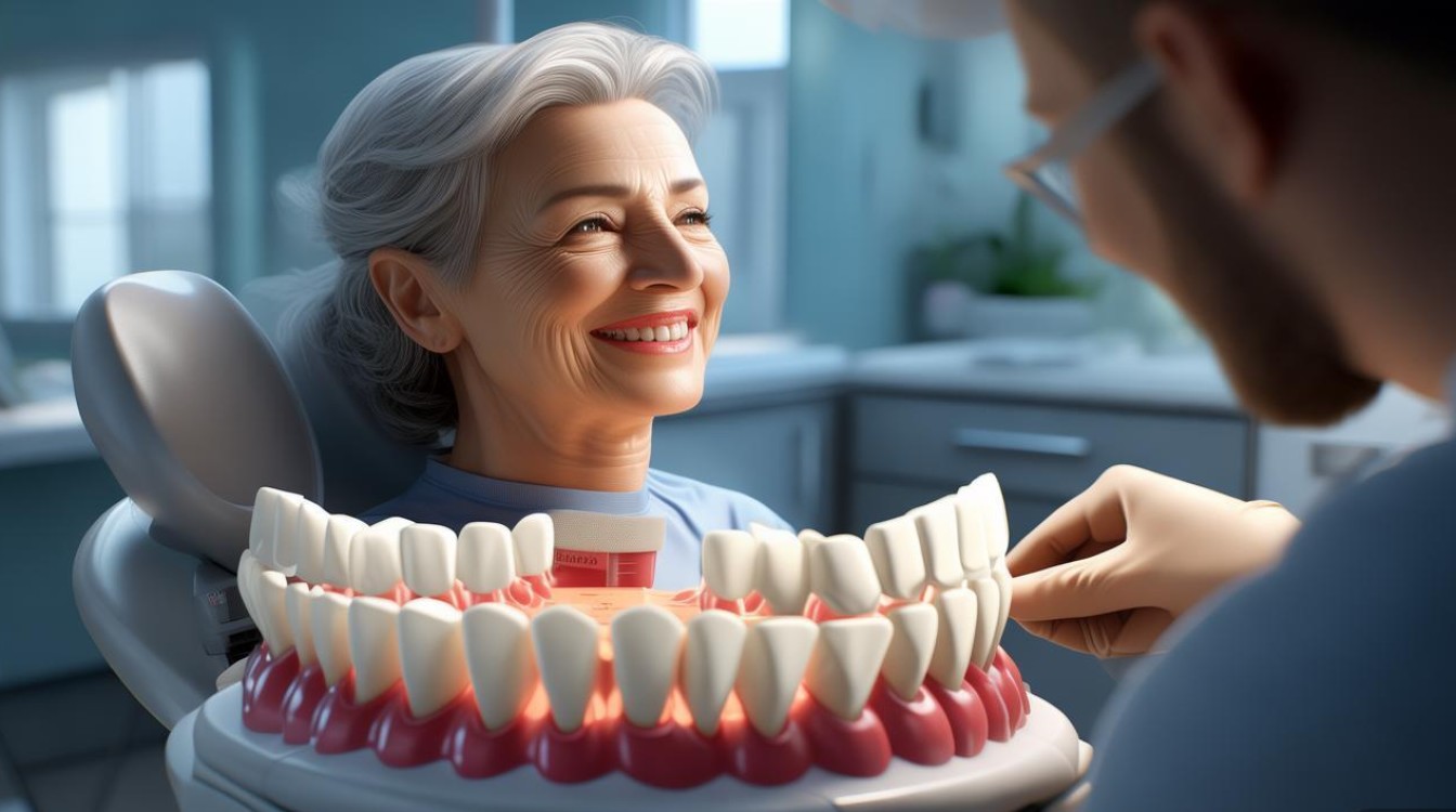 60-70岁种植牙可行吗？需注意哪些身体条件和护理事项？-图1