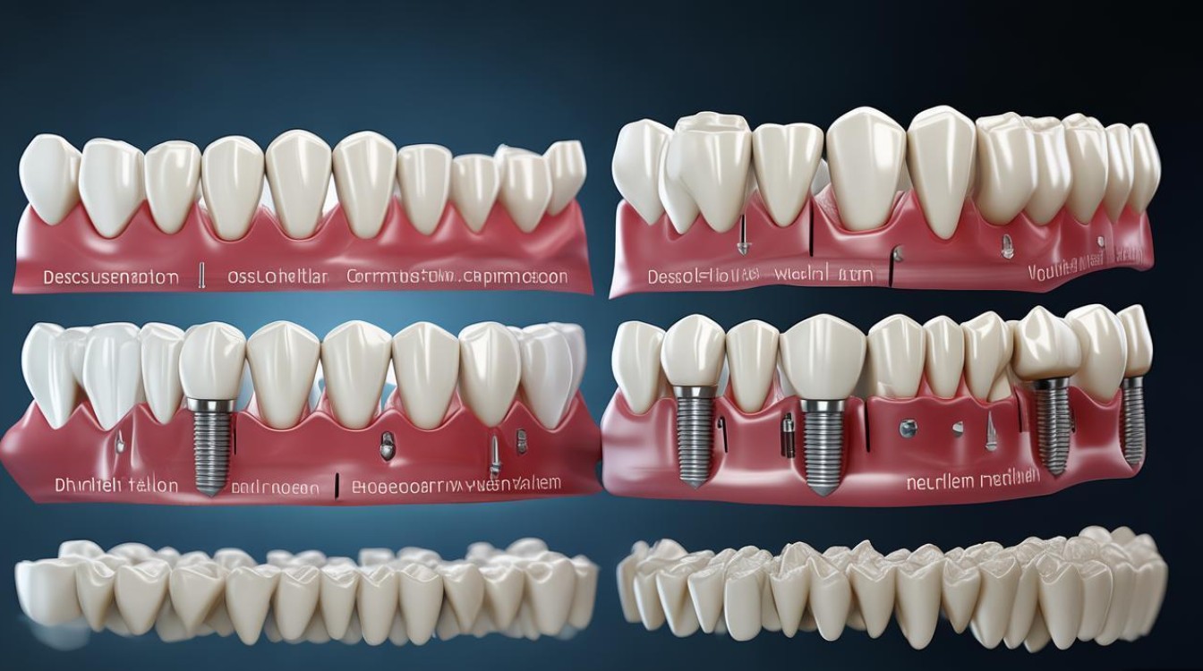 种植牙的治疗顺序是怎样的？各步骤间隔及注意事项有哪些具体要点？-图1