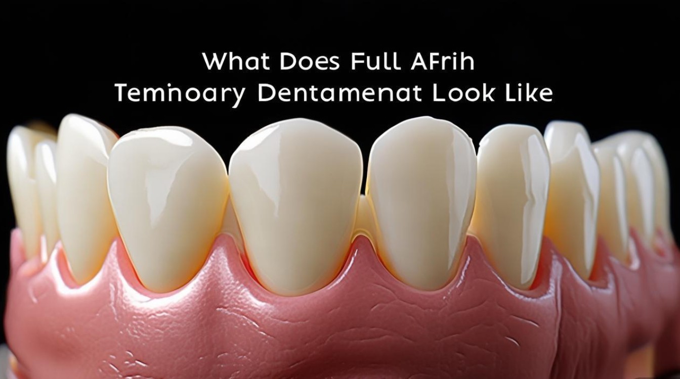 全口种植临时牙具体是什么样子的？-图1