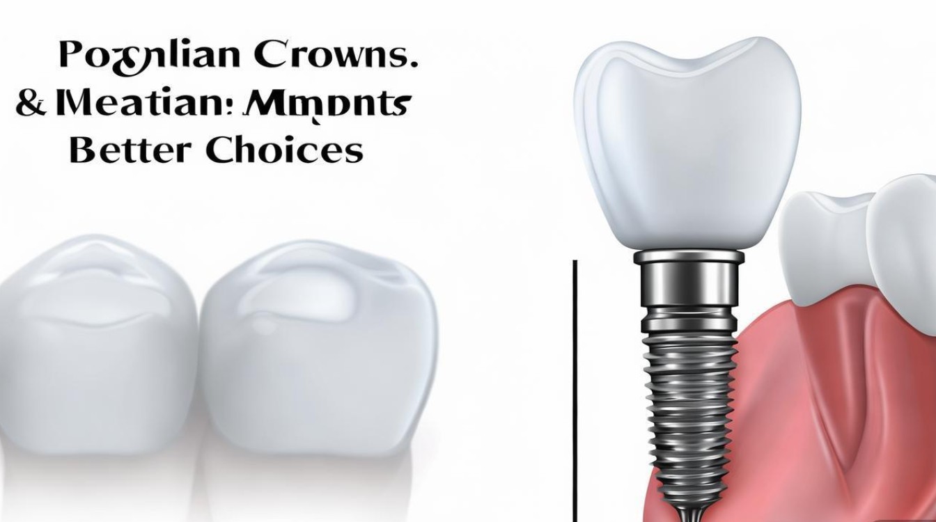 烤瓷牙与种植牙，哪种牙齿修复方式更好？如何选择？-图1