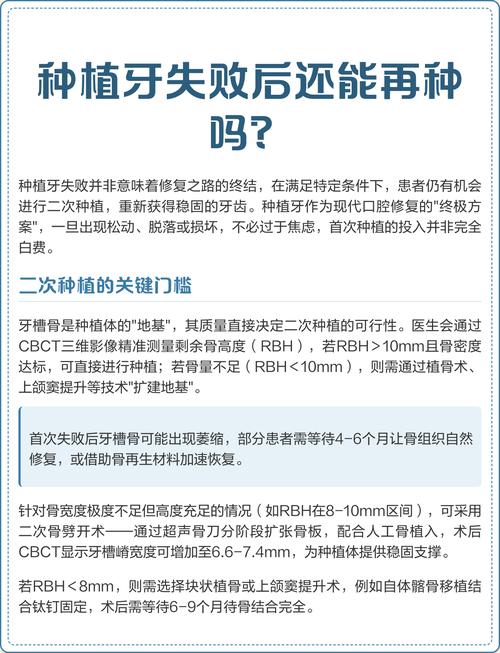 种植牙失败了如何处理？应对方法有哪些？-图1