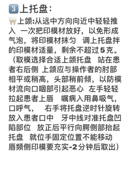 功能性印模制取方法图中的关键操作如何通过图示理解？-图1