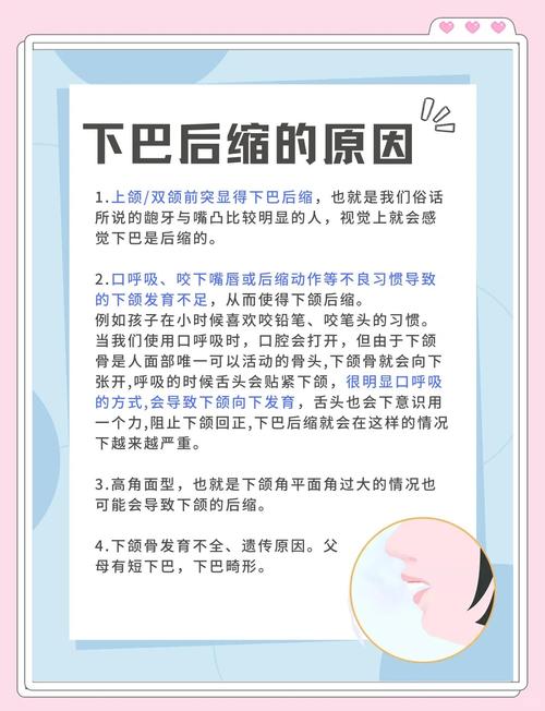 如何改善下颌骨后缩？有哪些可行方法？-图1