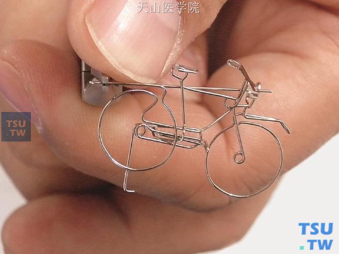 正畸弓丝弯制小自行车-图1