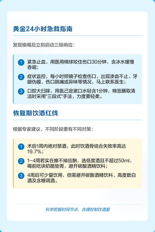种牙后喝酒会导致手术失败吗？-图1