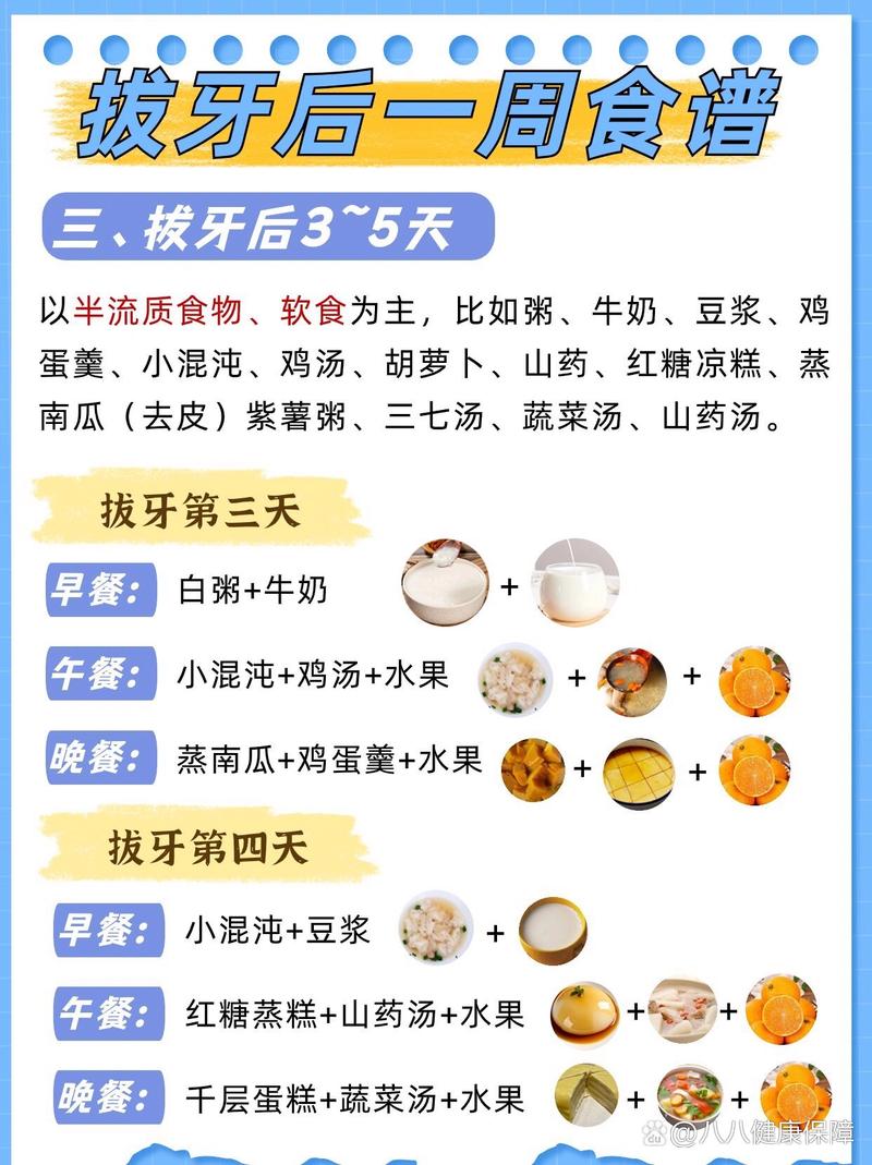 种牙后饮食指南，这些食物名字能吃？注意事项要记牢-图3
