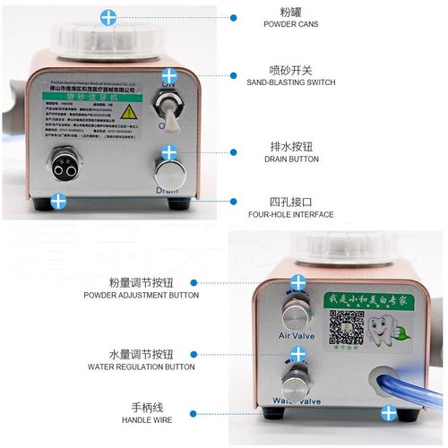 喷砂洁牙的使用方法-图3 喷砂洁牙的使用方法-图3