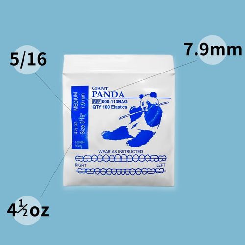 正畸橡皮筋型号有几种？不同型号在牙齿矫正中如何选择？-图2