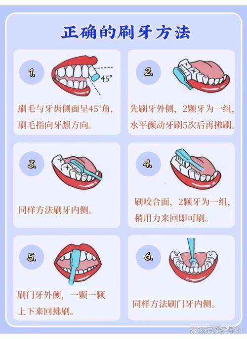 日常正确的基本刷牙方法，具体步骤和操作要点是什么？-图1