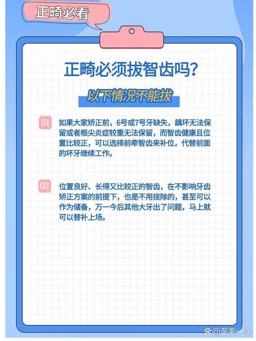 口腔正畸治疗是否包括拔智齿？拔智齿是正畸的必要环节吗？-图2