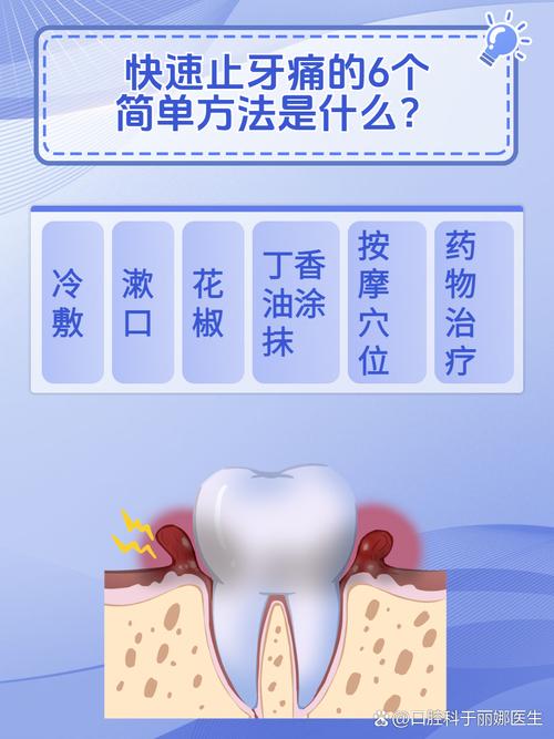 牙齿痛突然发作时，哪些快速止痛方法能应急，是否真的安全有效又不会伤牙齿？-图1