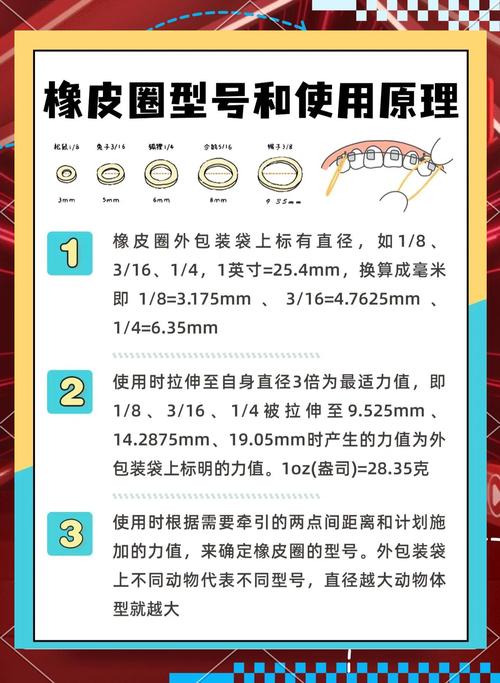正畸皮圈为何用动物型号命名？对应关系如何？-图1