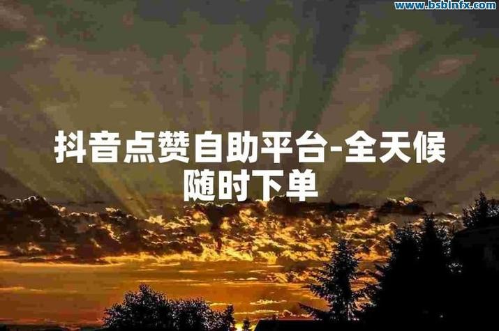 快手业务二十四小时在线下单网站-抖音直播点心自助下单-抖音粉丝自助平台-图1