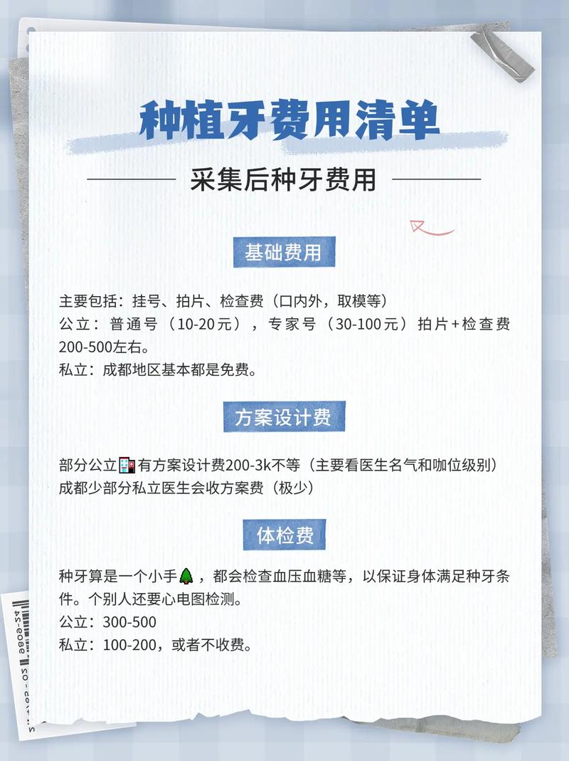 种百康牙一颗的种植费用大概需要多少钱呢？-图1