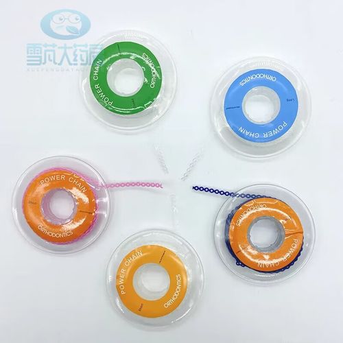 正畸橡皮链型号使用-图2