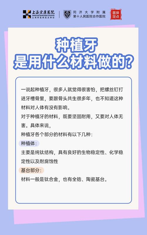 植牙材料有哪些？哪种更适合你？-图1