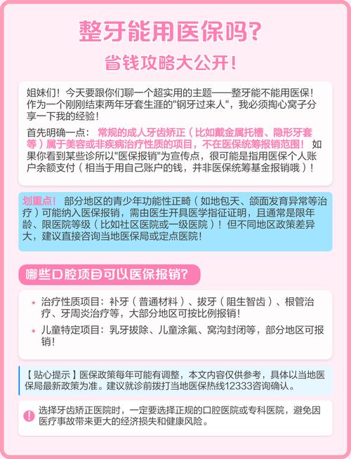 矫正牙齿能用医保报销吗？-图3