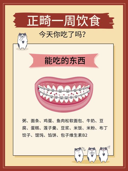 矫正牙齿期间,哪些食物能吃?哪些不能吃?饮食选择有讲究?-图1 矫正牙齿期间,哪些食物能吃?哪些不能吃?饮食选择有讲究?-图1