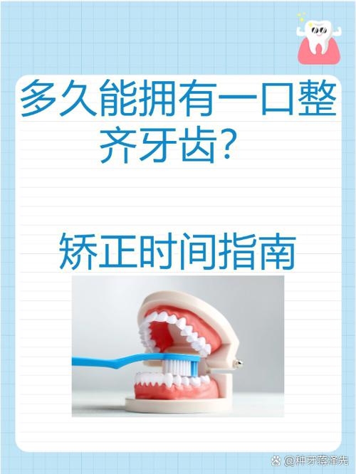 牙齿再次矫正一般需要多长时间？-图1