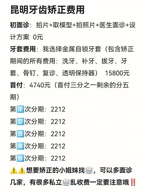 一颗牙齿矫正的费用究竟要多少？不同矫正方式价格差异大吗？-图2