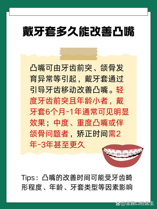 矫正牙齿戴牙套一般要戴多久？不同情况时间差多少？-图3